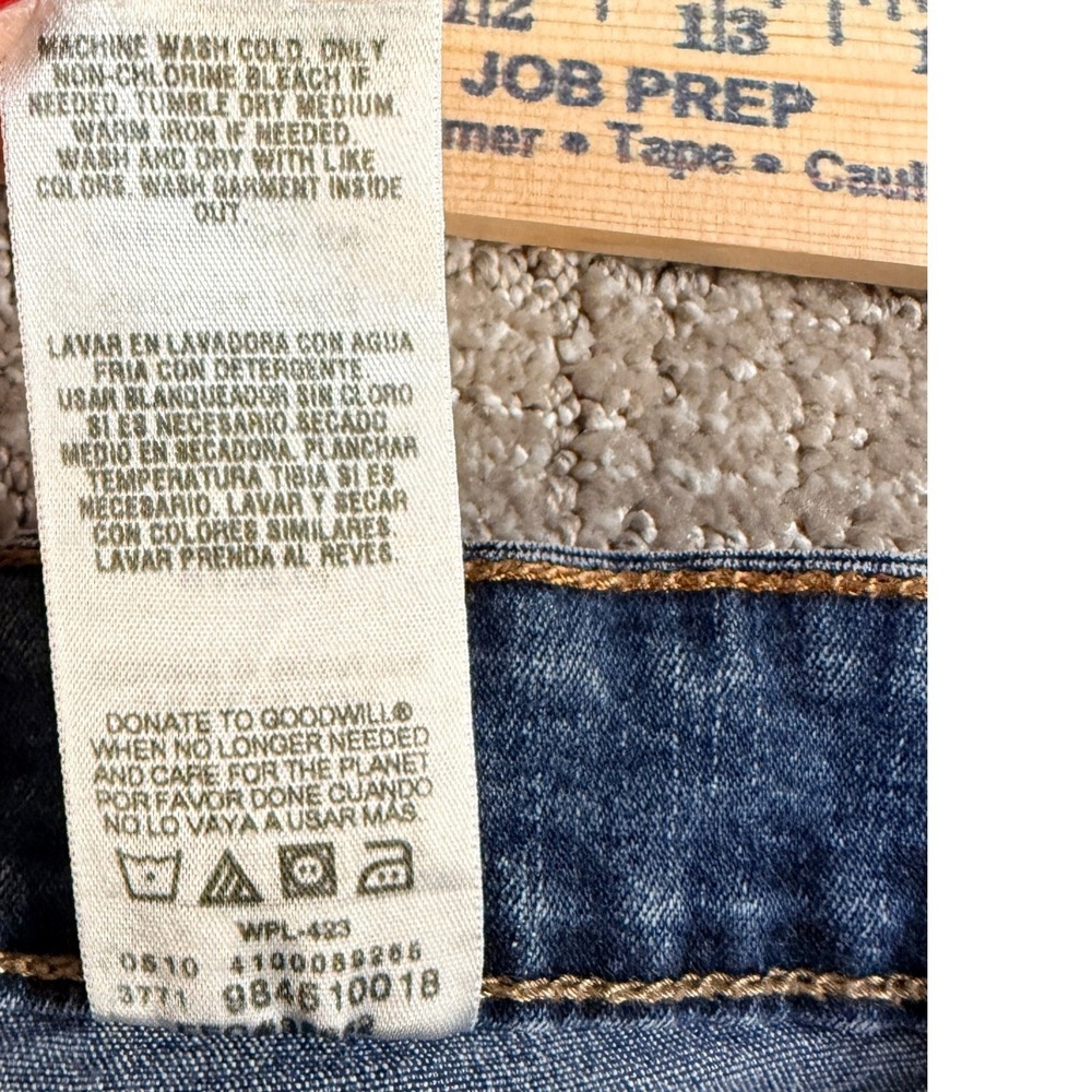 Signature by Levi Strauss Jeans Women 18 Medium Blue Bootcut Mid Rise Stretch - Picture 4 of 12